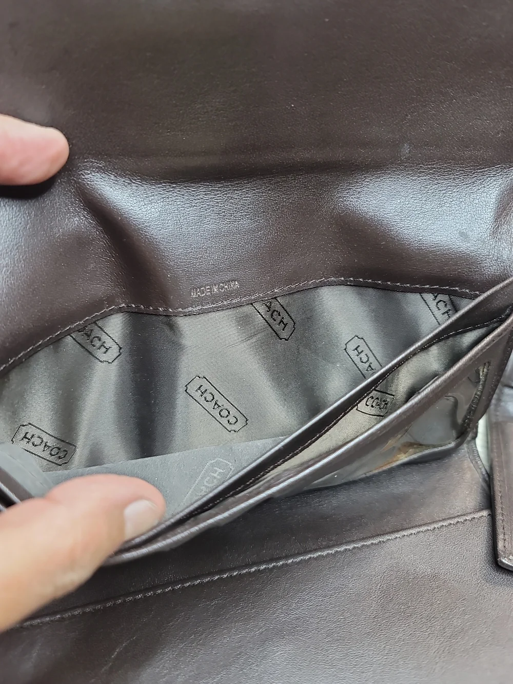 Coach matching wallet